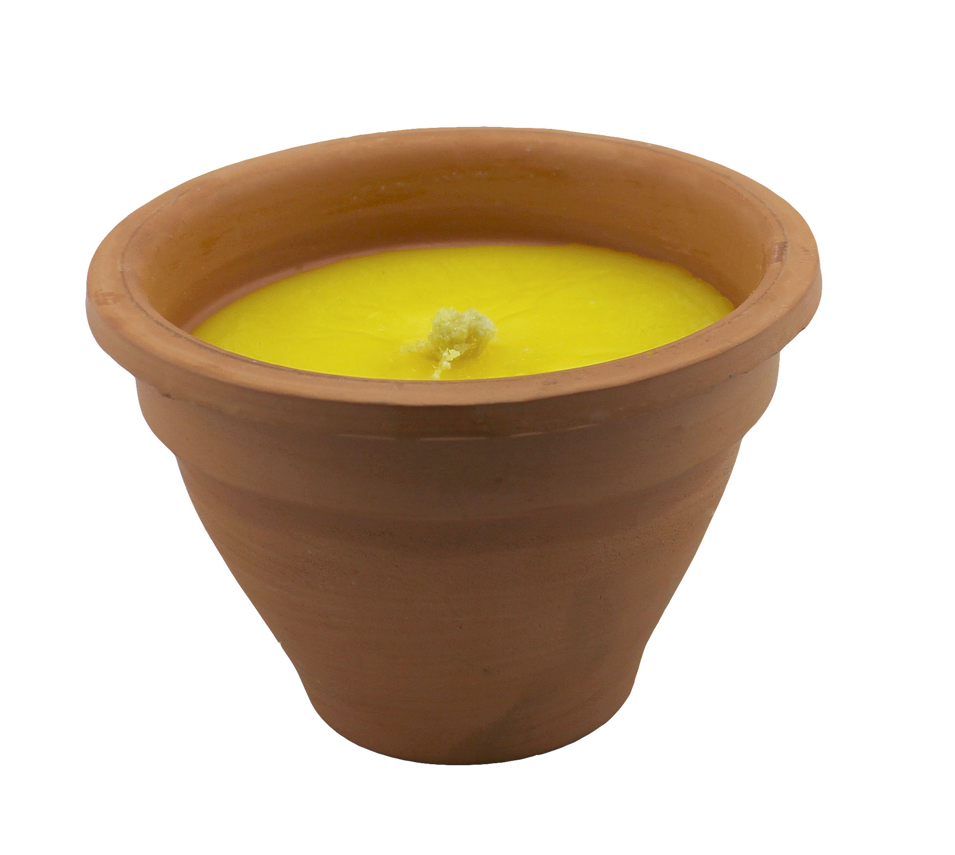 Kleiner Terrakotta-Topf mit Citronella – Natürlich duftender Mückenschutz für draußen