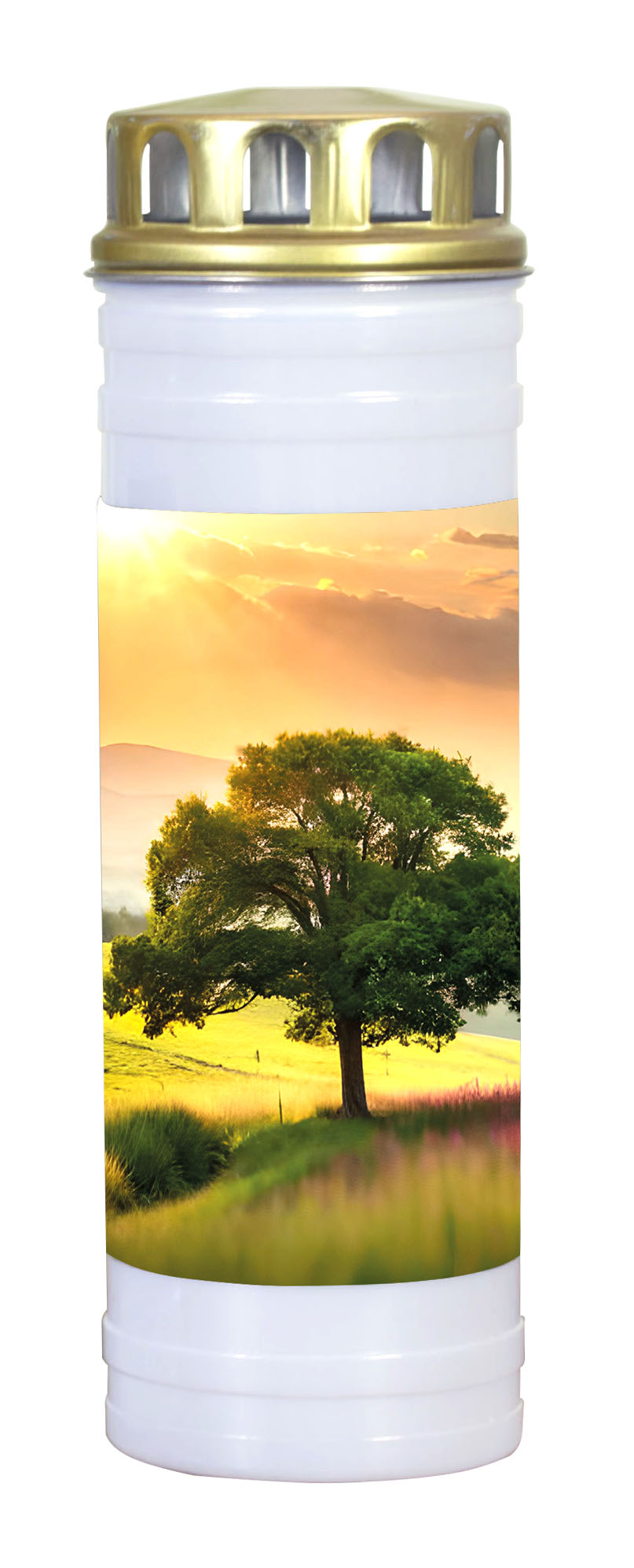 Recycling Ewiglicht Motiv "Baum" Recycling Ewiglicht Motiv "Baum"