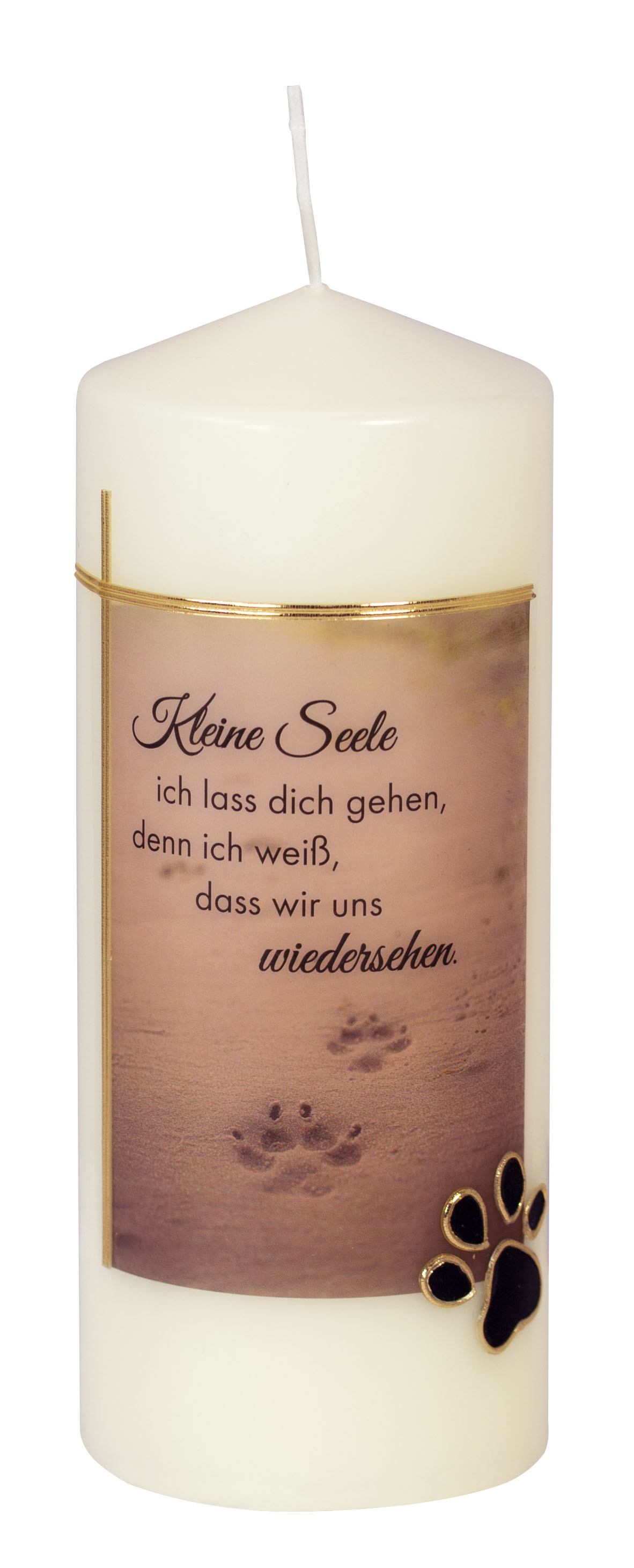 Trauerkerze – „Kleine Seele, ich lass dich gehen…“ – Ein Licht für stille Abschiede