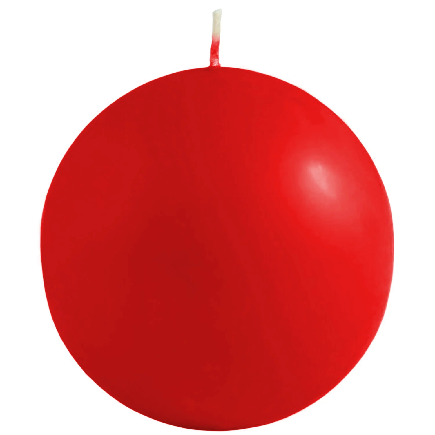 Kugelkerze 80 mm, rosso