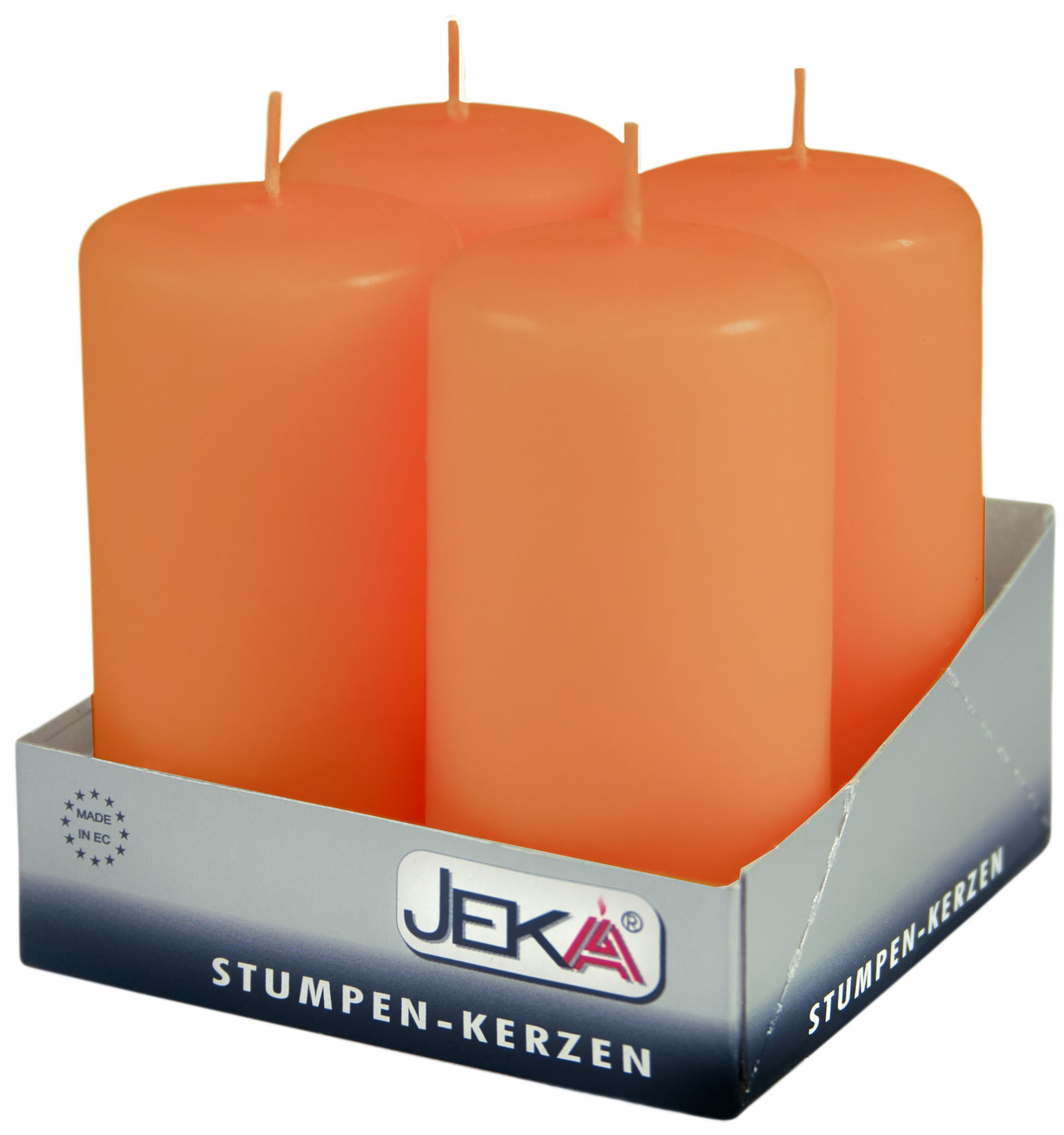 Stumpen 40/80, 4er, Orange