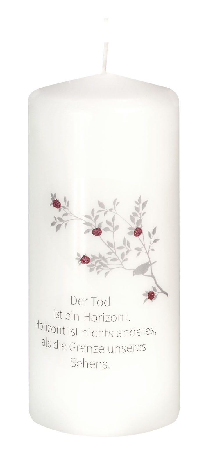 Trauerkerze – „Der Tod ist ein Horizont…“ – Ein Licht der Hoffnung in Zeiten des Abschieds