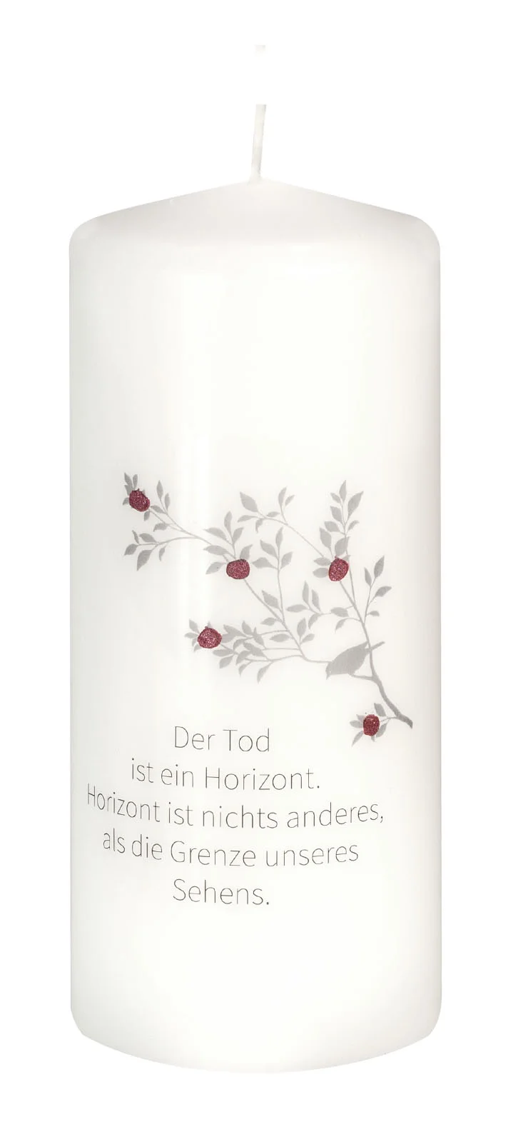 Trauerkerze – „Der Tod ist ein Horizont…“ – Ein Licht der Hoffnung in Zeiten des Abschieds