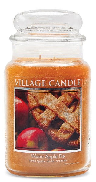 Village Candle Duftglas &quot;Warm Appple Pie&quot; Large