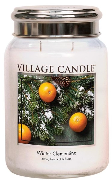 Village Candle Duftglas &quot;Winter Clementine&quot; Large