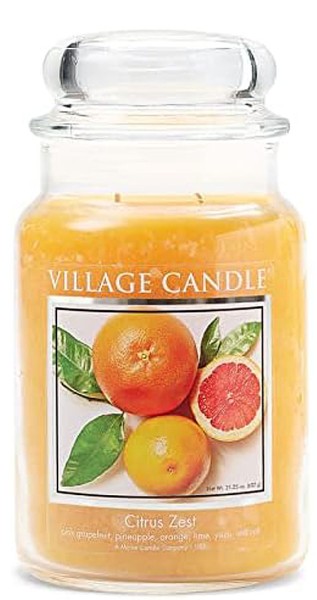 Village Candle Duftglas &quot;Citrus Zest&quot; Large