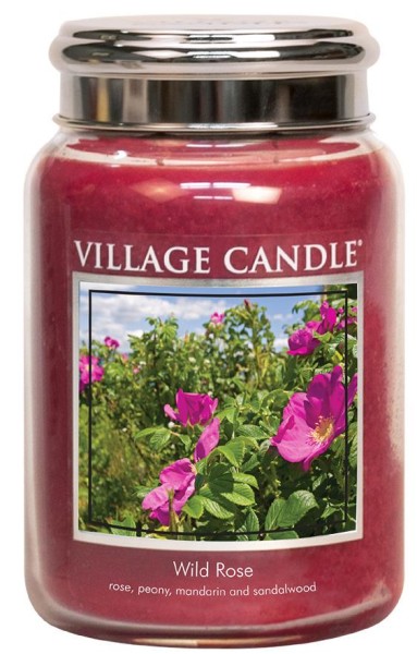 Village Candle Duftglas &quot;Wild Rose&quot; Large