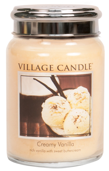Village Candle Duftglas &quot;Creamy Vanilla&quot; Large