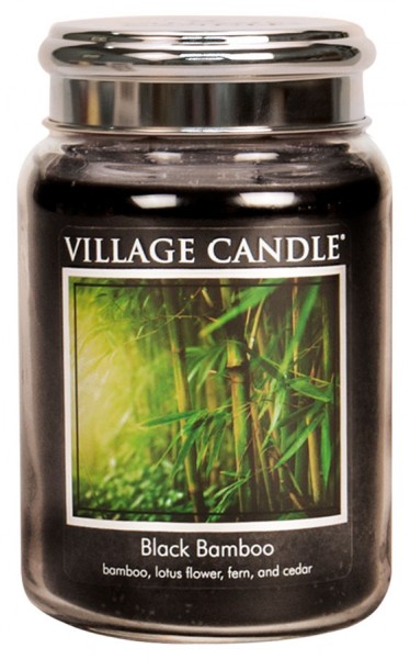 Village Candle Duftglas &quot;Black Bamboo&quot; Large